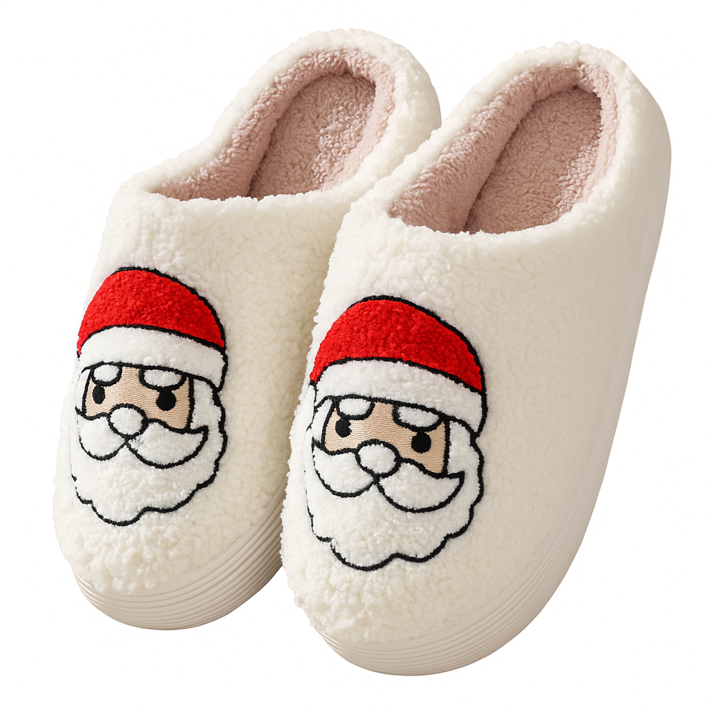 Klaplki Papcie Świąteczne